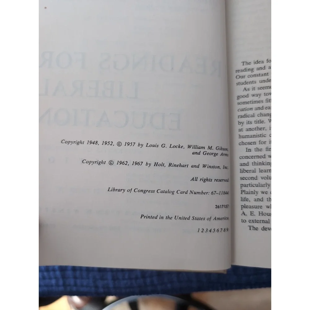 Reading For liberal Education‎ Fifth Edition